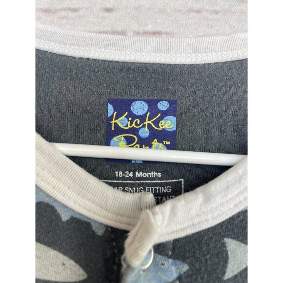 KicKee Pants Fish Pajamas 18-24 Months - Picture 3 of 4